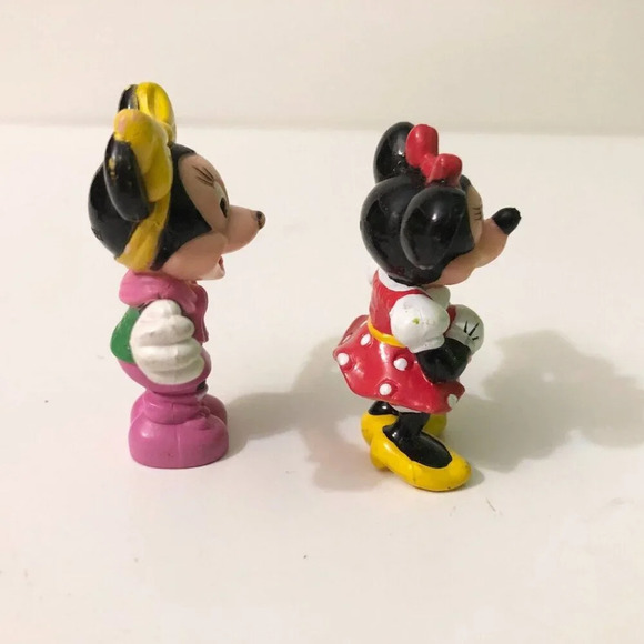 Vintage Disney Figures Arco Applause Mickey Minnie Mouse Ducktales Bully  Goofy - Picture 8 of 16